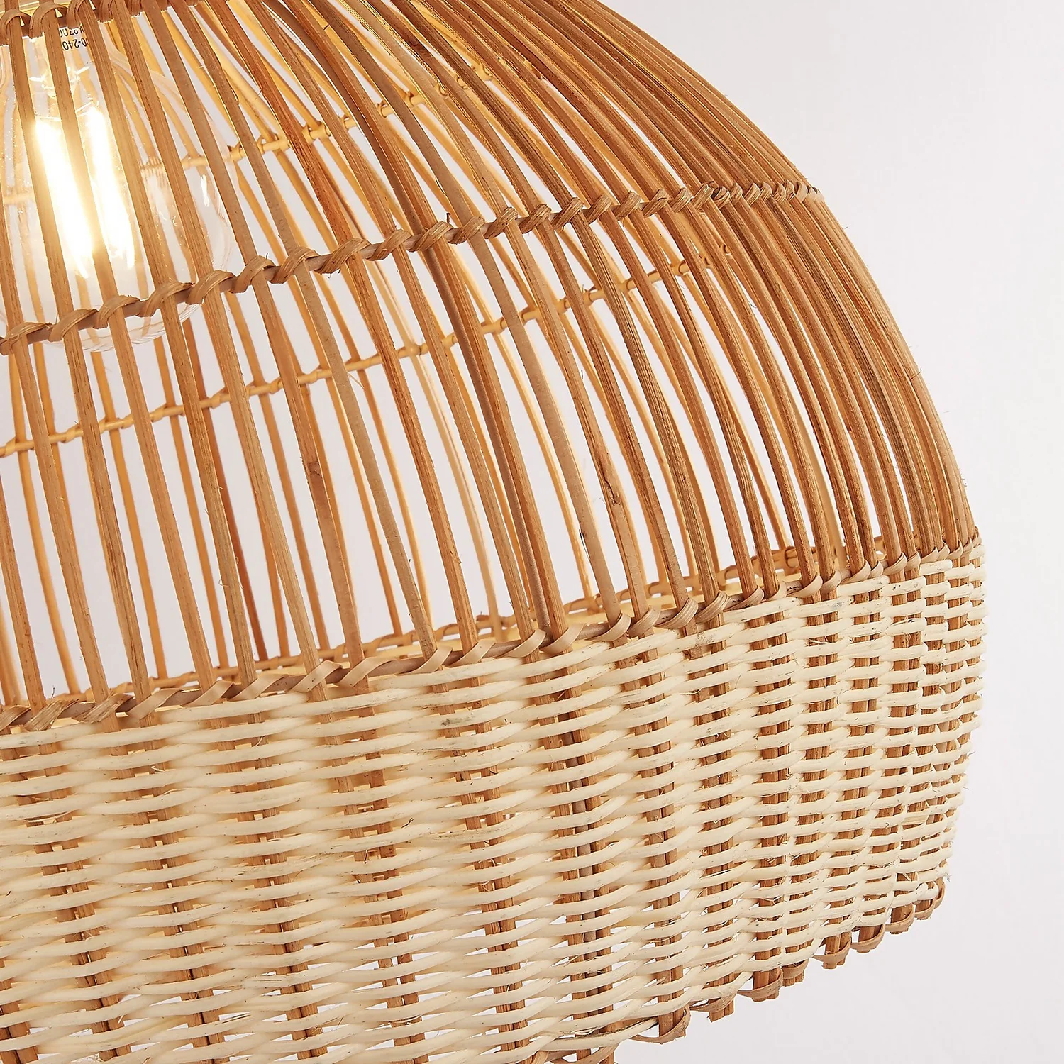 House Beautiful Woven Rattan Shade - Natural 6 House Beautiful Woven Rattan Shade - Natural - Image 4