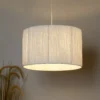 Raffia Easy Fit 35cm Shade - White -Fashion Lighting 13445409 1095007901833516