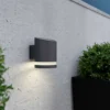 Truro Solar Wall Light - Anthracite Edition 2 Truro Solar Wall Light - Anthracite Edition -Fashion Lighting 13489410 1194978616109729