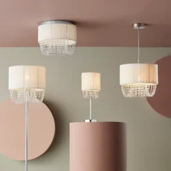 Bellano Floor Lamp - White -Fashion Lighting 13525818 4505009394102489