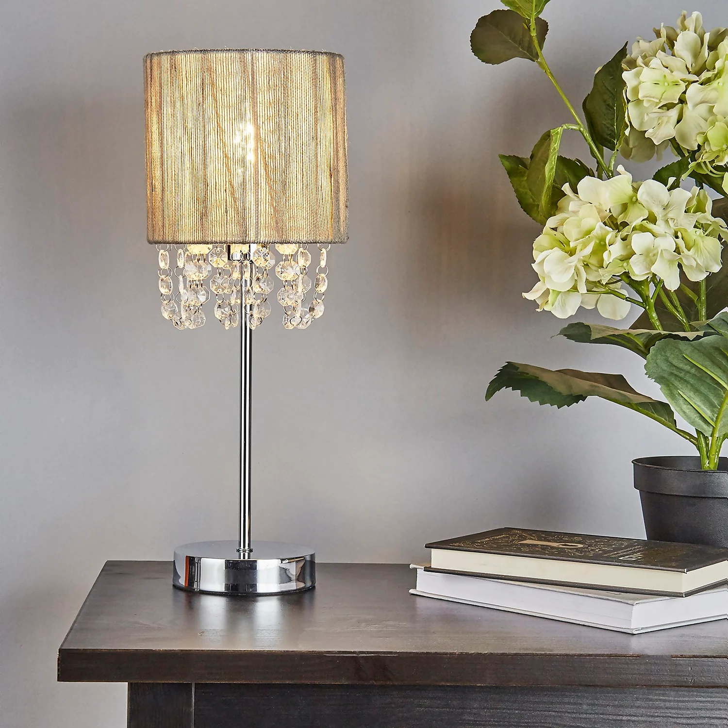 Bellano Table Lamp - Grey 7 Bellano Table Lamp - Grey - Image 5