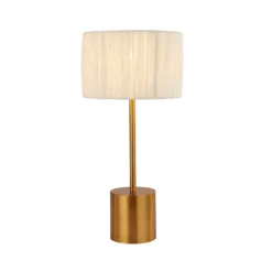 Raffia Table Lamp - White & Gold 10 Raffia Table Lamp - White & Gold -Fashion Lighting 13525827 6144956834906486