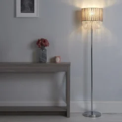 Bellano Floor Lamp - Grey -Fashion Lighting 13525830 1665009387758848