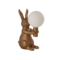 Rabbit Table Lamp - Gold & Glass 11 Rabbit Table Lamp - Gold & Glass -Fashion Lighting 13528281 1454956834744003