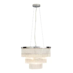 Highgate 3 Tier Pendant Light - Chrome 7 Highgate 3 Tier Pendant Light - Chrome -Fashion Lighting 13529594 1314945396447407