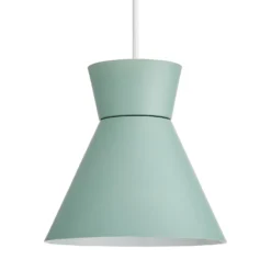 Tromso Nordic Metal Easy Fit Shade - Sage -Fashion Lighting 13529619 4074945396075212