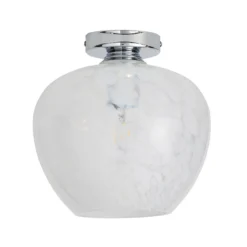 Fletcher Glass Flush Ceiling Light 8 Fletcher Glass Flush Ceiling Light -Fashion Lighting 13529630 1544945396563252