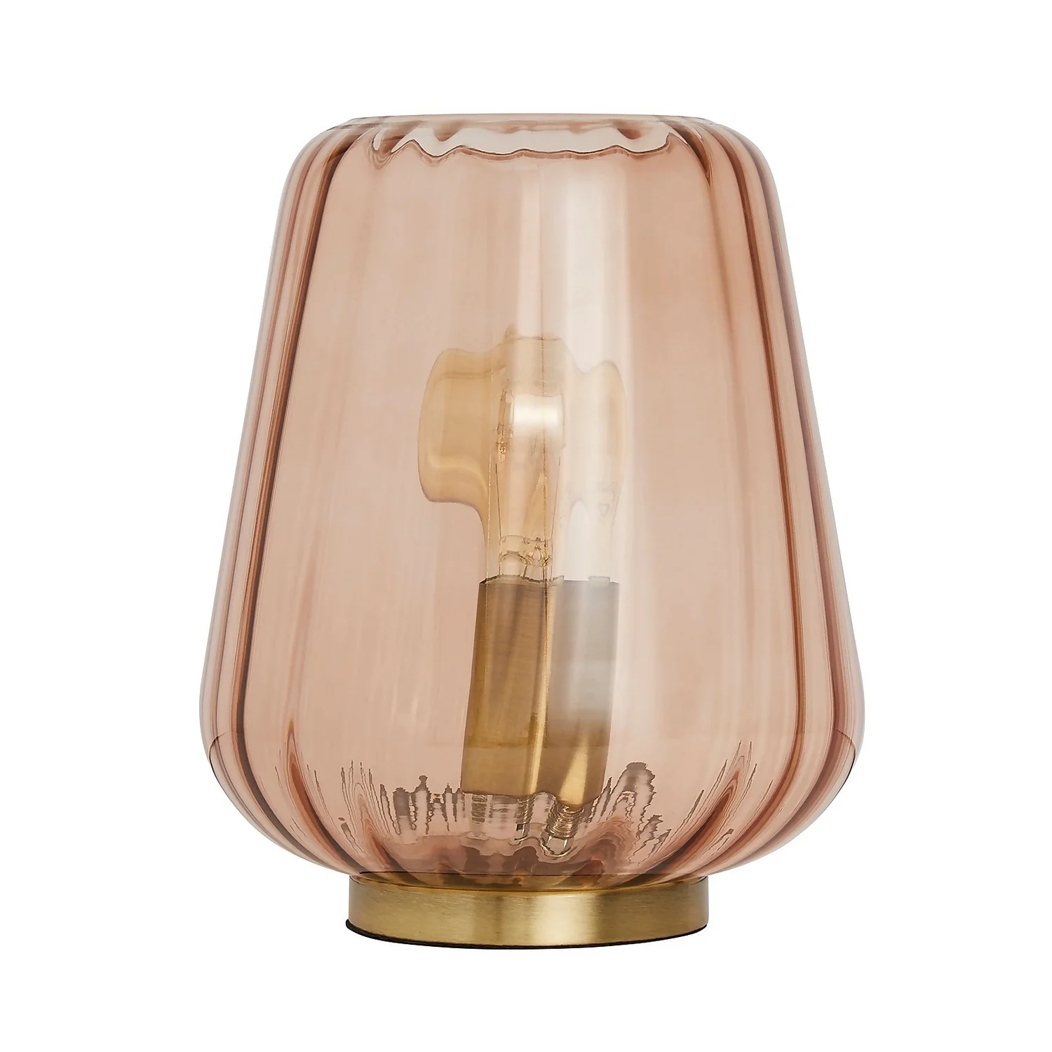 Adore Glass Table Lamp - Amber 5 Adore Glass Table Lamp - Amber - Image 3
