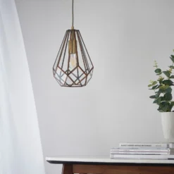 Polly Pendant Light - Antique Brass -Fashion Lighting 13645378 2104942855340946