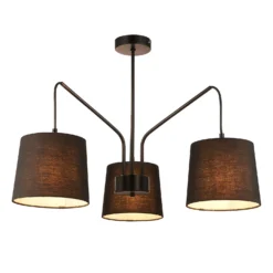 Wilson Pendant Light - Black -Fashion Lighting 13645380 9214942860979224