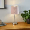 Paris Velvet Table Lamp - Blush -Fashion Lighting 13751362 1124969499012385