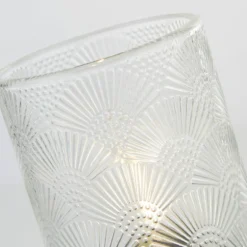 Olivia Battery Powered Table Lamp - Clear -Fashion Lighting 13764007 4834980120177003