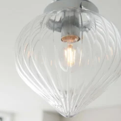 Cheston Bathroom Flush Light - Chrome -Fashion Lighting 13794228 1434957104374610