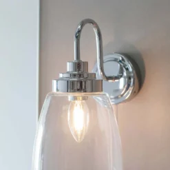 Ashbury Bathroom Wall Light - Chrome -Fashion Lighting 13794231 1624957105006686