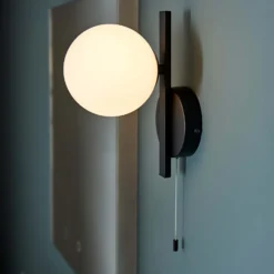 Hawkhill Bathroom Wall Light - Black -Fashion Lighting 13794233 1044957104696552