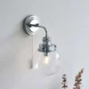 Cheswick Bathroom Wall Light - Chrome -Fashion Lighting 13794235 6484957103860179