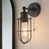 Portmore Bathroom Wall Light - Black -Fashion Lighting 13794239 2044957105199130