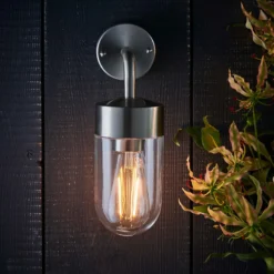 North Outdoor Wall Light - Stainless Steel -Fashion Lighting 13794241 9444957104596661