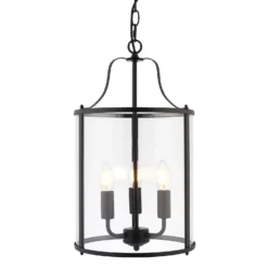 Chester 3 Light Pendant - Black -Fashion Lighting 13864151 6064977253776885