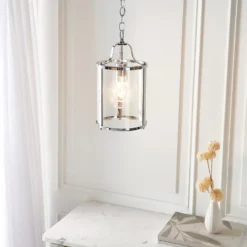 Chester Single Pendant Light - Chrome