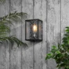 Keb Outdoor Wall Lantern - Black -Fashion Lighting 13924365 1424980108616242