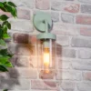 Kew Curved Arm E27 Outdoor Wall Light - Mint 2 Kew Curved Arm E27 Outdoor Wall Light - Mint -Fashion Lighting 13924367 1645005578592944