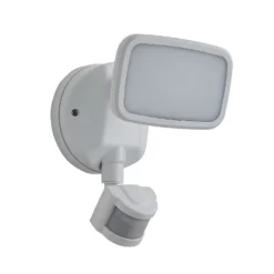 Lynn LED Outdoor Floodlight With PIR Sensor (IP65) - White -Fashion Lighting 13924379 1484980108747339