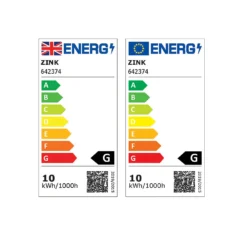 Lynn LED Outdoor Floodlight With PIR Sensor (IP65) - Dark Grey -Fashion Lighting 13924380 1055040035895222