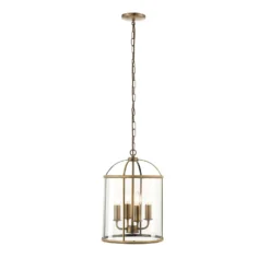 Abott 4 Light Pendant Light - Brass -Fashion Lighting 13938493 1494981958104788