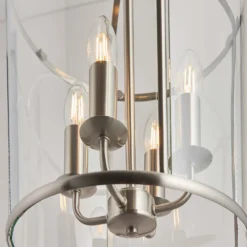 Abott 4 Light Pendant Light - Nickel -Fashion Lighting 13938494 1364981959410346