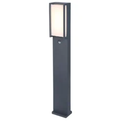 Lutec Qubo LED Outdoor Bollard Light With PIR Motion Sensor - Anthracite 8 Lutec Qubo LED Outdoor Bollard Light With PIR Motion Sensor - Anthracite -Fashion Lighting 13950216 3494993052243862