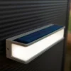 Lutec Doblo Solar Powered LED Wall Light - Anthracite -Fashion Lighting 13971737 5824993071422811