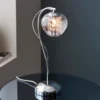 Clashmore Table Lamp - Chrome Effect 2 Clashmore Table Lamp - Chrome Effect -Fashion Lighting 14301800 1105038439860281