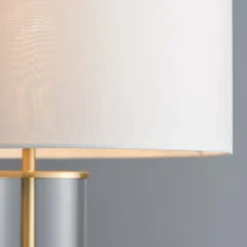 Gills Table Lamp - Brass Effect -Fashion Lighting 14301812 1735038438493628