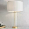 Gills Table Lamp - Brass Effect -Fashion Lighting 14301812 2145038492868199