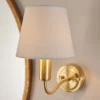 Naim Bathroom Wall Light - Brass Effect 2 Naim Bathroom Wall Light - Brass Effect -Fashion Lighting 14301821 1395038439275065