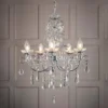 Shanzie Pendant Bathroom Ceiling Light - Chrome Effect -Fashion Lighting 14301830 7375038492868424