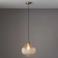 Tore More Pendant Ceiling Light - Brass Effect
