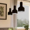 Eglo Casibare 3 Lamp Diner Bar Light - Black 1 Eglo Casibare 3 Lamp Diner Bar Light - Black -Fashion Lighting 14302945 1495038222939962